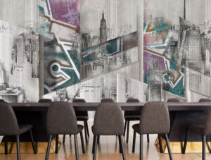 טפט - גרפיטי מעוצב