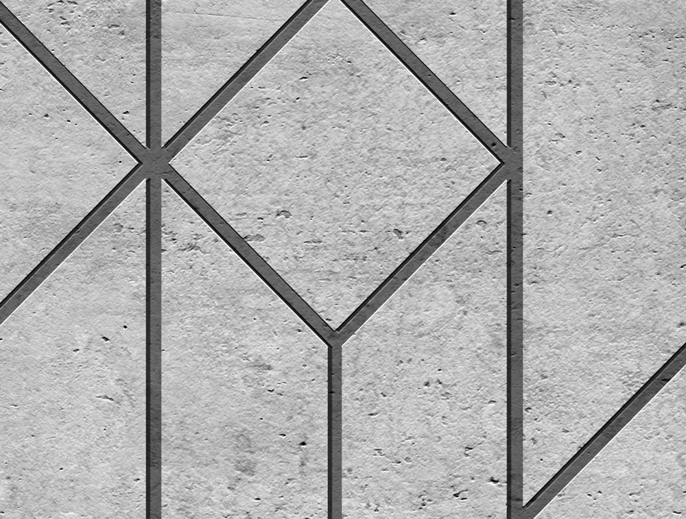 טפט - בטון בעיצוב גיאומטרי