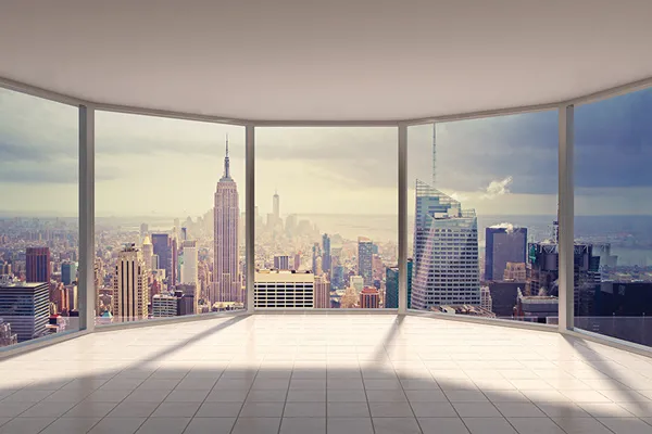 טפט - חדר תלת מימדי ונוף לעיר