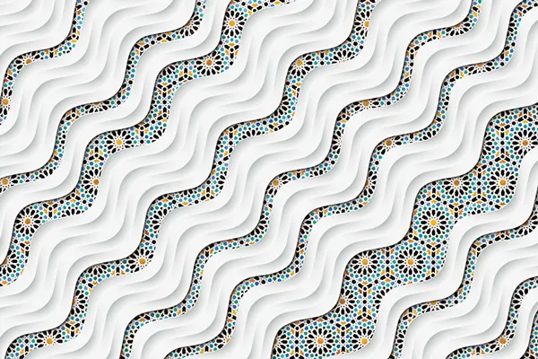 טפט - גלים מעוצבים