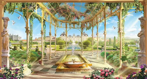 טפט - גינה מפוארת