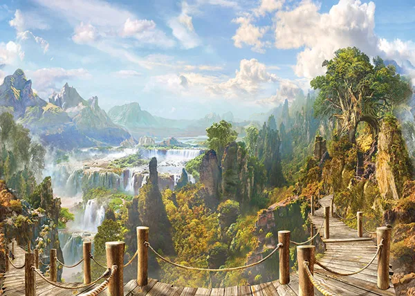 טפט - גשר בפסגות הרים