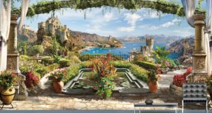 מדבקת טפט | נוף מרהיב לים