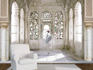 מדבקת טפט | ציפור יפיפה