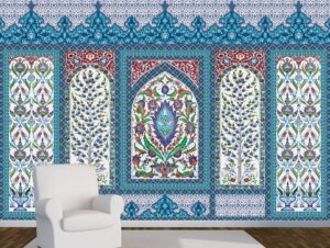 מדבקת טפט | עיצוב צבעוני מיוחד