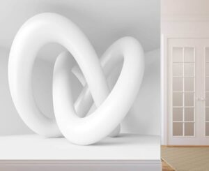 מדבקת טפט | צורה מסולסלת