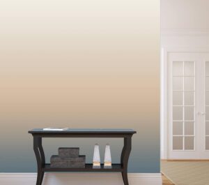 מדבקת טפט | מעבר צבעים עדין כחול בז'