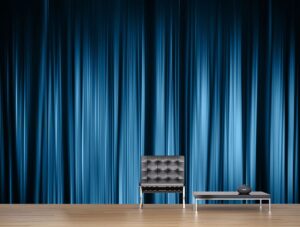 מדבקת טפט | רוקות כחולים