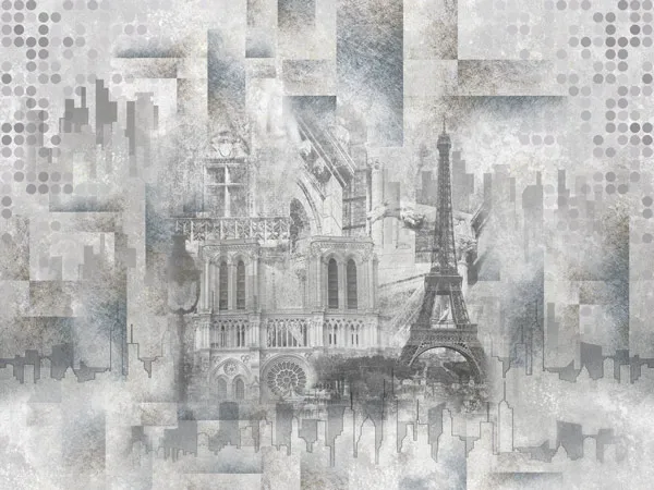 מדבקת טפט | גרפיטי פריז