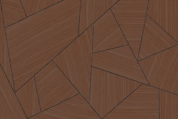 מדבקת טפט | חיתוכי צורות עץ כהה