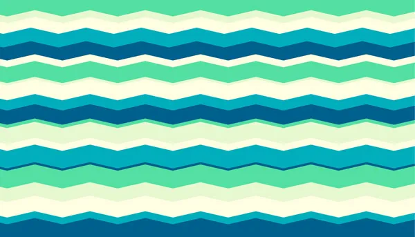 מדבקת טפט | זיגזג כחול ירוק