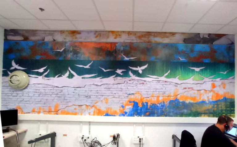 קיר טקסטורות