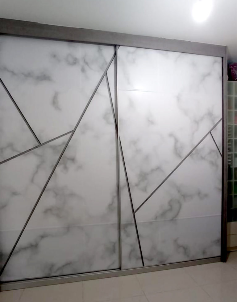 צורות שיש לבן