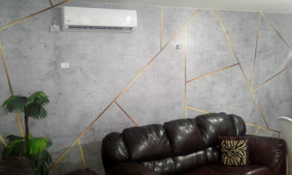 חיתוכי צורות בטון וזהב