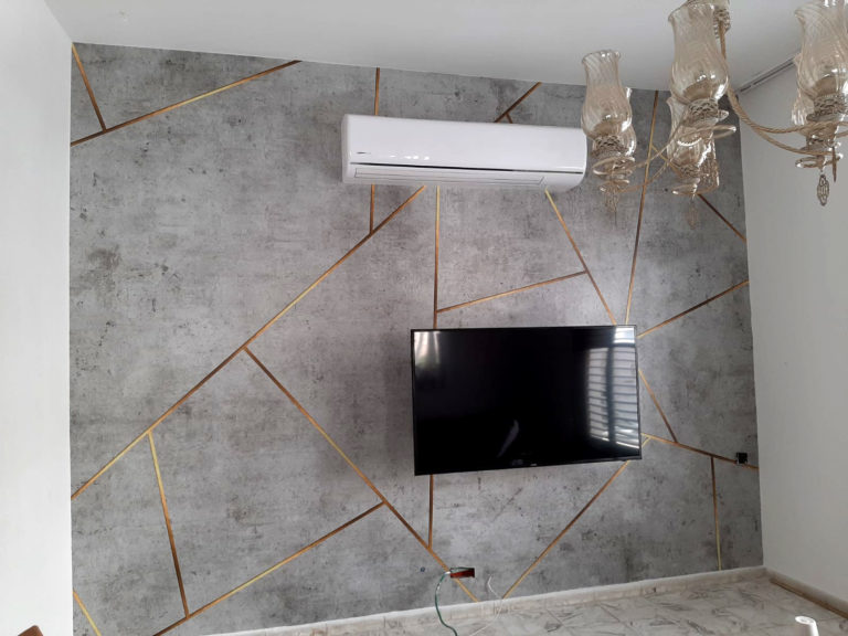 חיתוכי צורות בטון וזהב