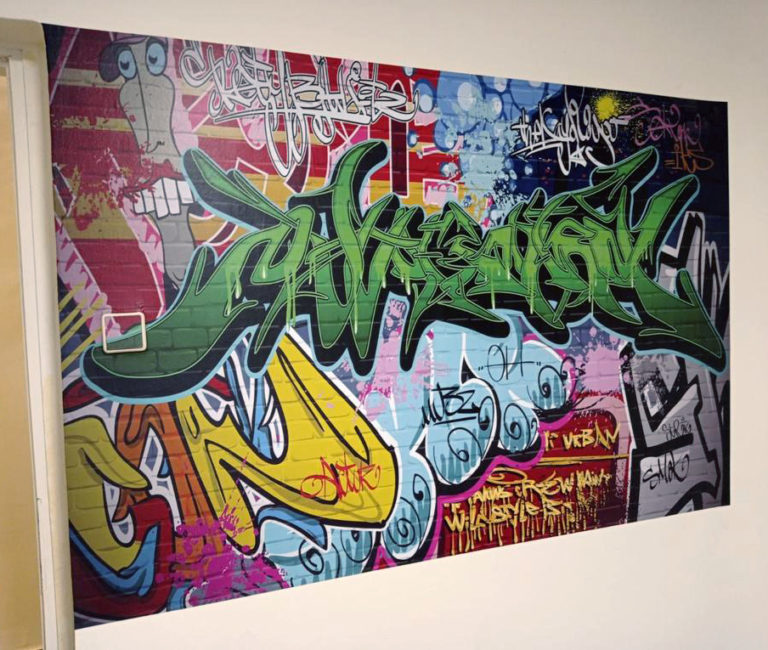 גרפיטי צבעוני