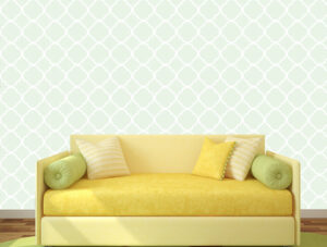 צורות מעוצבות ירוק פסטל