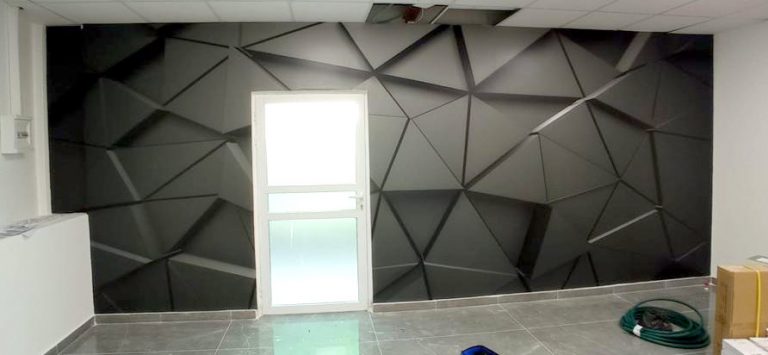 צורות שחורות תלת מימדיות