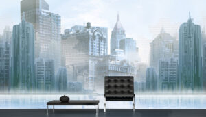 טפט - עיר אורבנית בגווני כחול