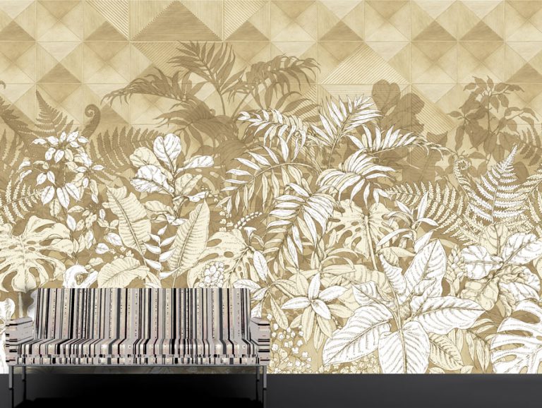 טפט - יער צהוב מעוצב