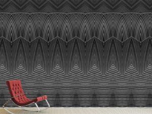 טפט - חיתוכי עץ שחור