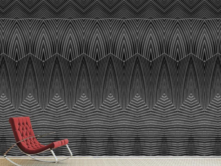 טפט - חיתוכי עץ שחור