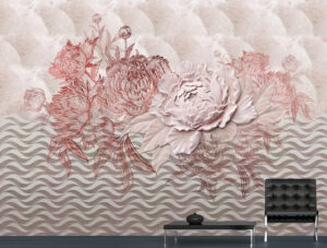 טפט - פרחי אבן אדמדמים