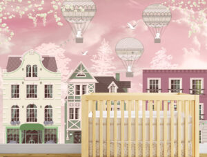 טפט - עיירת ארנבובים בגווני אדום בהיר