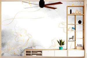 טפט - שיש לבן בעיצוב עדין