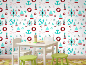 טפט - עיצובי ים אדום טורקיז