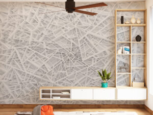 טפט - פסים תלת מימדיים