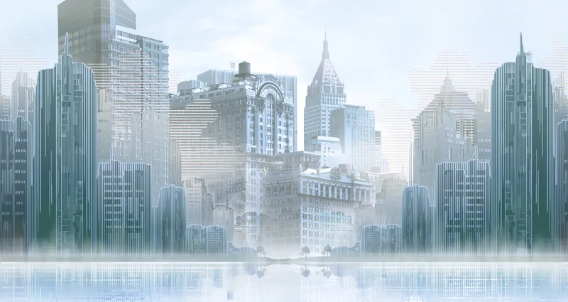 טפט - עיר אורבנית בגווני כחול