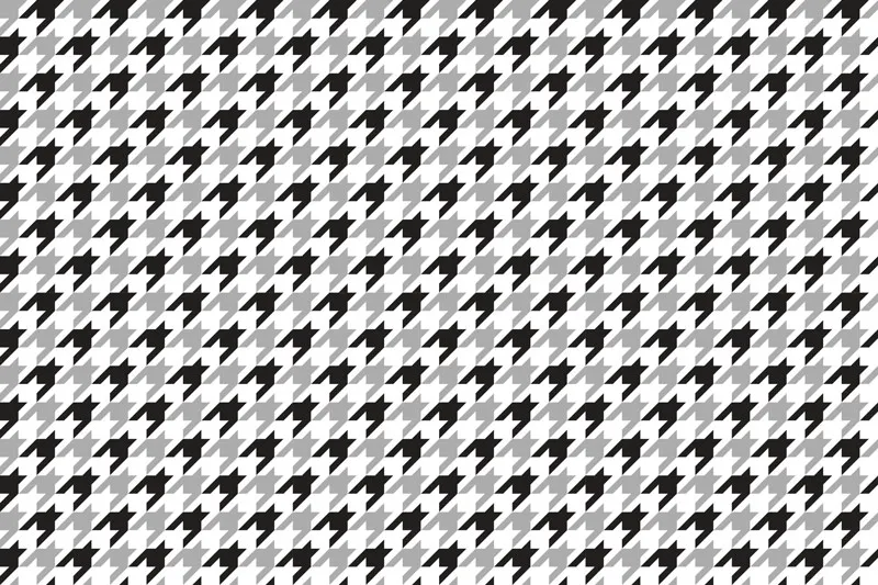 טפט - עיצוב צורות בגווני שחור לבן