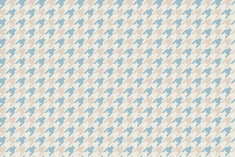 טפט - עיצוב צורות בגווני חום כחול