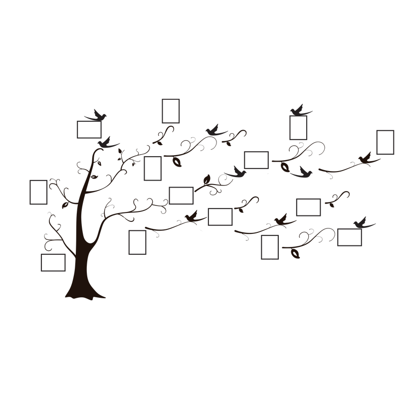 מדבקה - עץ הציורים