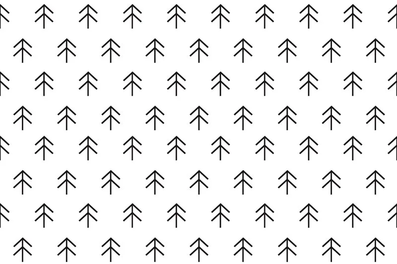 טפט - חצים שחורים מעוצבים