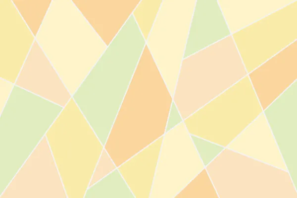 טפט - צורות בהירות בגווני צהוב ירוק