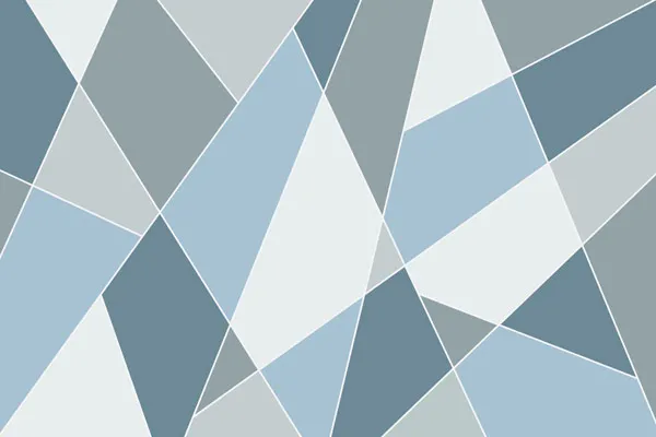 טפט - צורות בהירות בגווני כחול