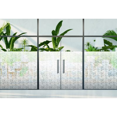 מדבקה לזכוכית - כתמים חלביים