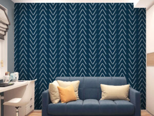 מדבקת טפט - חצים רקע כהה