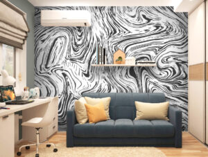 מדבקת טפט - עיצוב אבסטרקטי