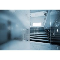 מדבקה לזכוכית - חריצים חלביים