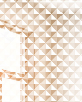 מדבקה לזכוכית - צורות יהלומים חלביים