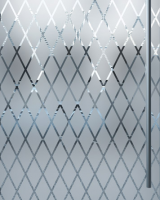 מדבקה לזכוכית - יהלומים חלביים