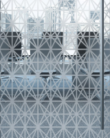 מדבקה לזכוכית - עיצוב חלבי