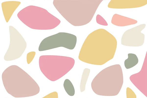 מדבקת טפט - צורות צבעוניות