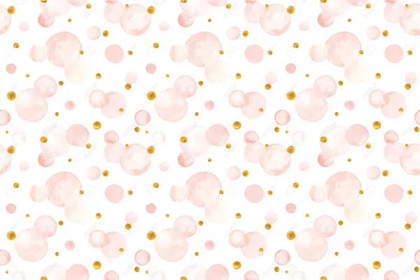 מדבקת טפט - בועות ורודות