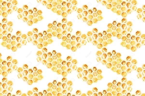 מדבקת טפט - כוורת דבש