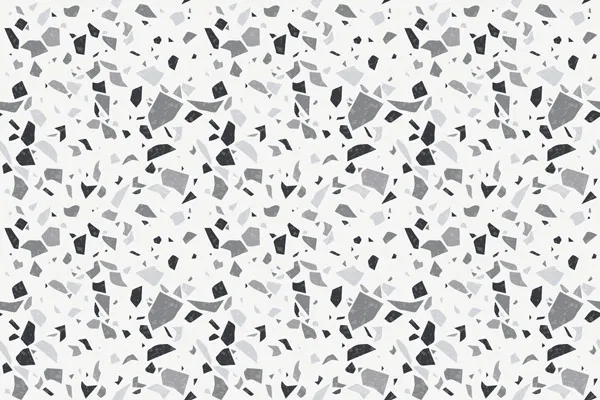 מדבקת טפט - עיצוב מרצפת גווני אפור