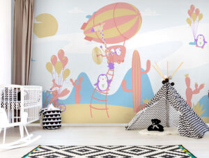 טפט - חיות מעופפות במדבר צבעוני